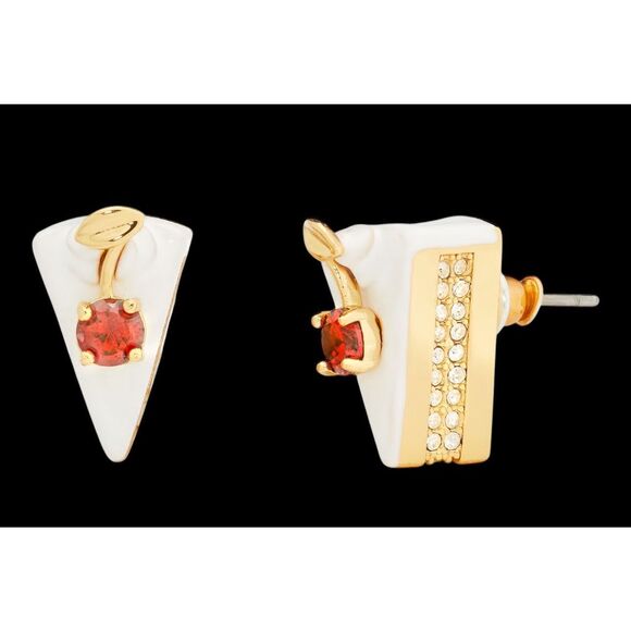 Kate Spade NEW earrings - Pastry Shop cake studs - Picture 1 of 6